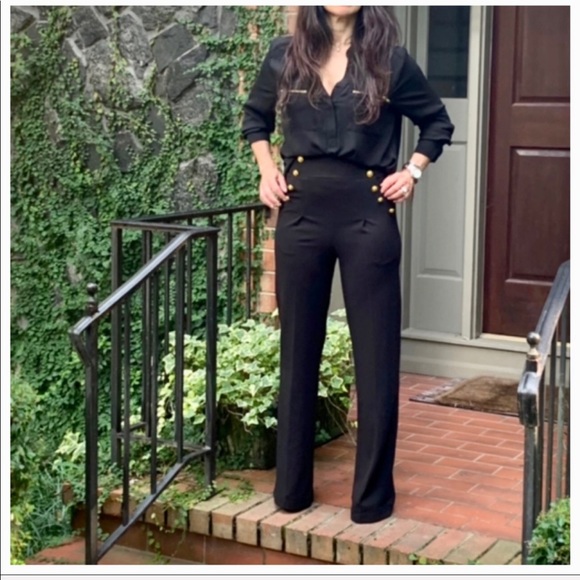 ✨RESTOCK ✨FAVORITE GOLD BUTTONS SAILOR PANTS - Picture 6 of 7